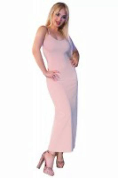 Langes Kleid hellrosa günstig online kaufen