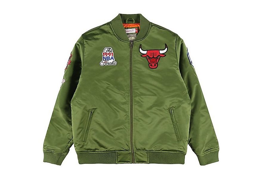 Mitchell & Ness Bomberjacke Satin FLIGHT Chicago Bulls günstig online kaufen