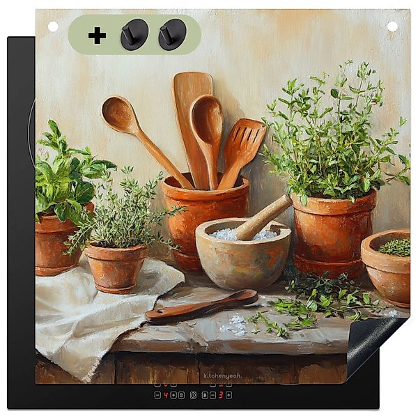 KitchenYeah Küchenrückwand Töpfe - Kräuter - günstig online kaufen