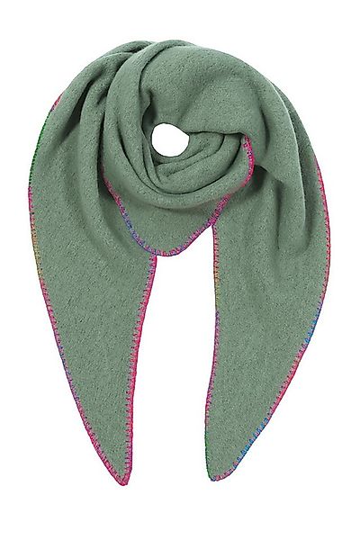 Faera Modeschal Regenbogen Zierkante Sehr Weich, (1-St), 9430 in Grün günstig online kaufen