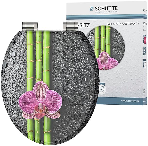 Schütte WC-Sitz Asia, mit Absenkautomatik und günstig online kaufen