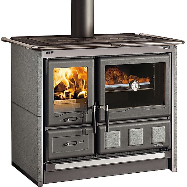La Nordica Küchenofen La Nordica Küchenherd Ros Stahl Grau 11 kW günstig online kaufen