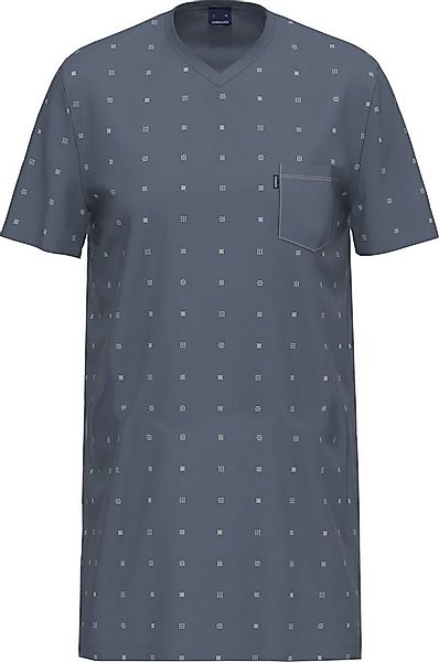 Ammann Nachthemd Herren-Nachthemd Single-Jersey gemustert günstig online kaufen