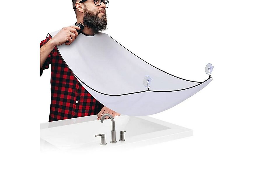 Jungengel Umhängeschürze Bartschürze Herren Rasierumhang mit Saugnäpfen, Ha günstig online kaufen