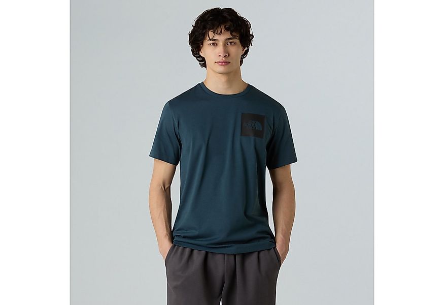 The North Face T-Shirt FINE TEE sportlicher Stil, Kurzarm, mit Print-Applik günstig online kaufen