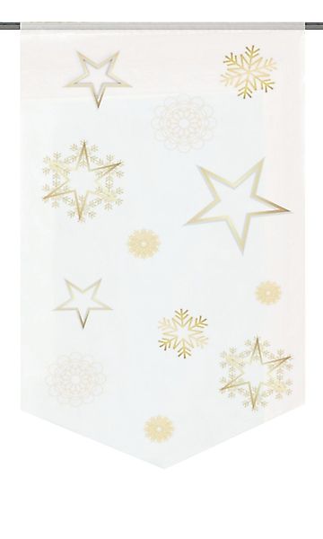 HOME WOHNIDEEN Gardine Home Wohnideen Fensterbehang günstig online kaufen