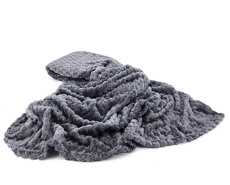 Wohndecke flauschige Flanell Kuscheldecke 150x200 Sofadecke, günstig online kaufen
