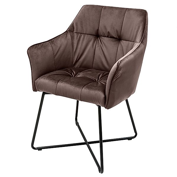 riess-ambiente Polsterstuhl LOFT taupe braun / günstig online kaufen
