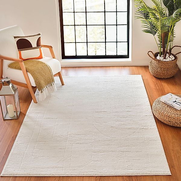 Livabliss Teppich »CAGLIARI«, rechteckig, 14 mm Höhe, Skandi Design, Modern günstig online kaufen