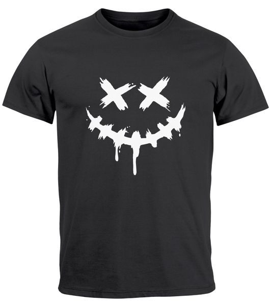 Neverless Print-Shirt Herren T-Shirt Bedruckt Techwear günstig online kaufen