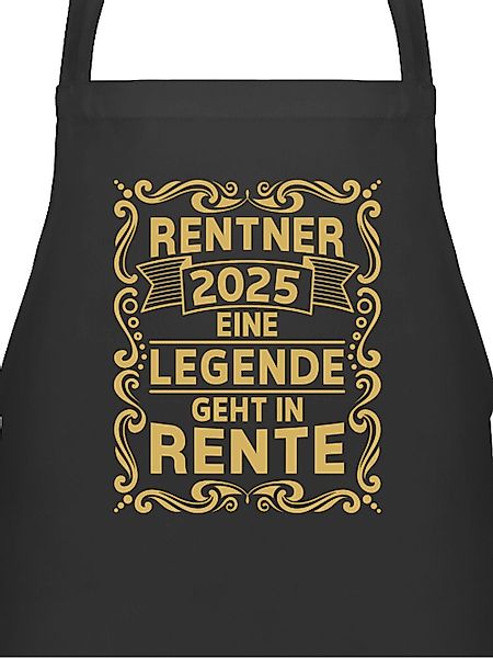Shirtracer Kochschürze Rentner 2025 Eine Legende günstig online kaufen