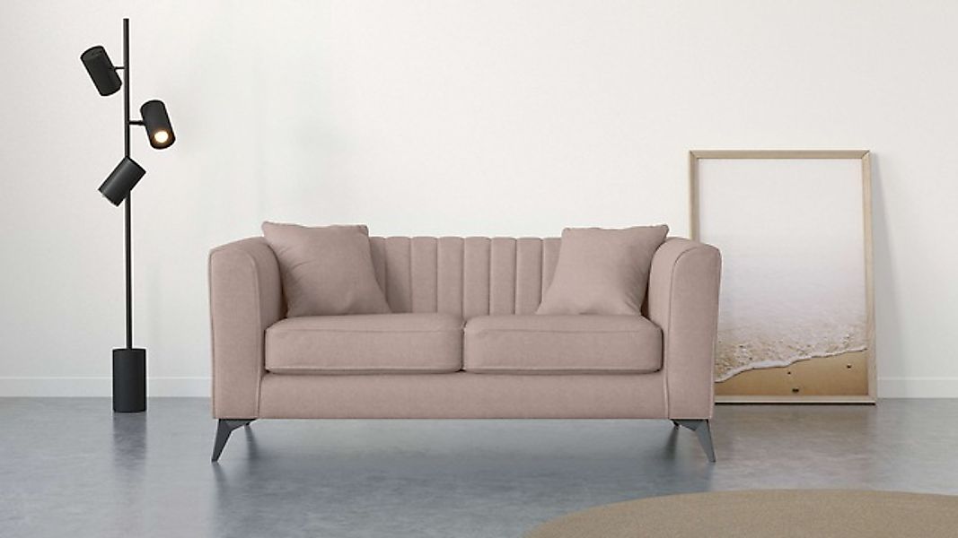 Places of Style 2-Sitzer »MATTHEW elegantes Designsofa, Maße B/T/H: 170/86/ günstig online kaufen