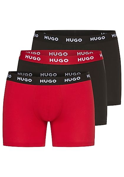 HUGO Underwear Boxer "BOXERBR TRIPLE", 3 Stk. mit elastischem Bund günstig online kaufen