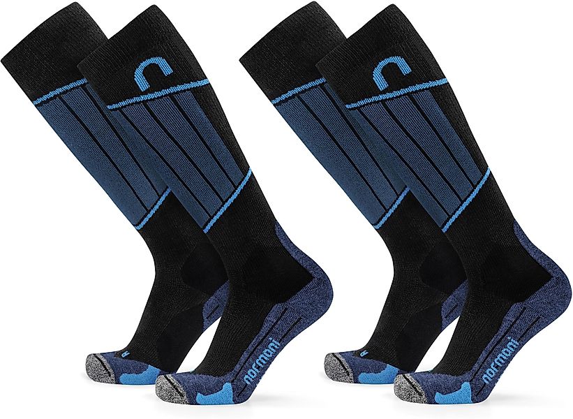 normani Wandersocken 2 Paar Merino Kompressionskniestrümpfe günstig online kaufen