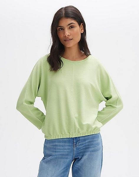 OPUS Langarmshirt Rippshirt SUZZINA günstig online kaufen