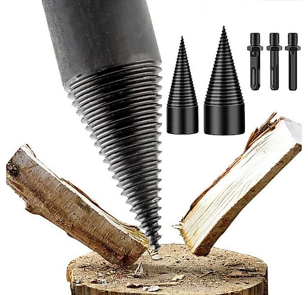 PRIISF Holzspalter Mehrzweckbohrer Holzspaltbohrer Bohrkegel Karbonstahl Br günstig online kaufen