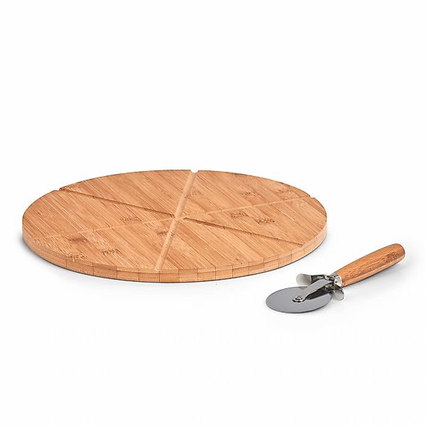 Zeller Present Pizzaschneidebrett inkl. Pizzaschneider günstig online kaufen