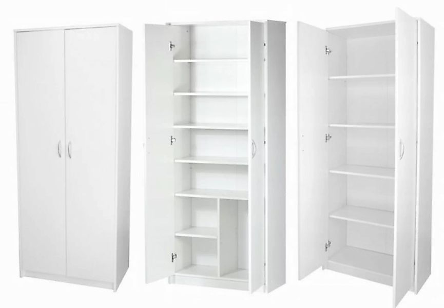 Home Collective Mehrzweckschrank Kleiderschrank Regal 74cm breit 180cm hoch günstig online kaufen