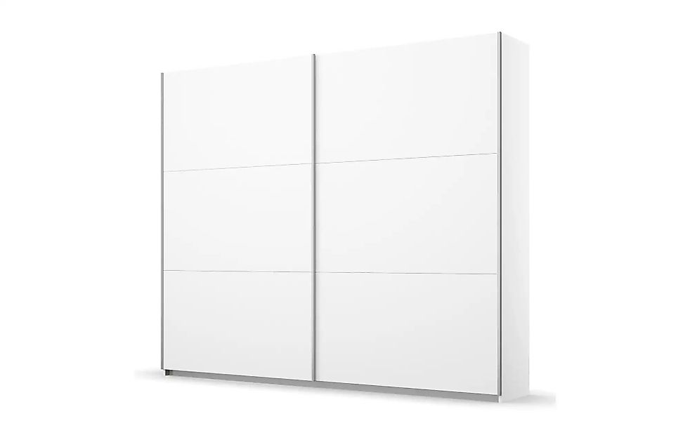 Schwebetürenschrank  Acton ¦ weiß ¦ Maße (cm): B: 218 H: 210 Schränke > Kle günstig online kaufen