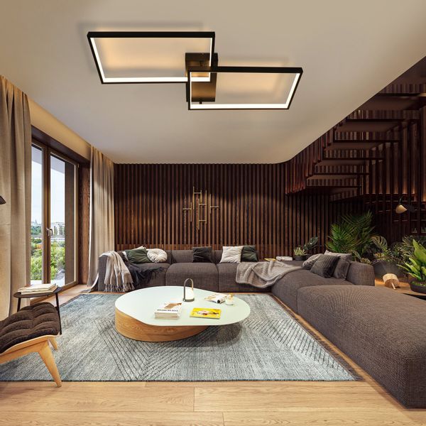 Nettlife LED Deckenleuchte Deckenlampe 80CM Dimmbar günstig online kaufen