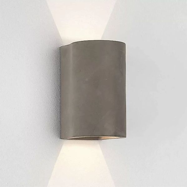 LED Außenleuchte Dunbar in Grau-Matt 6,1W 115lm 160mm günstig online kaufen