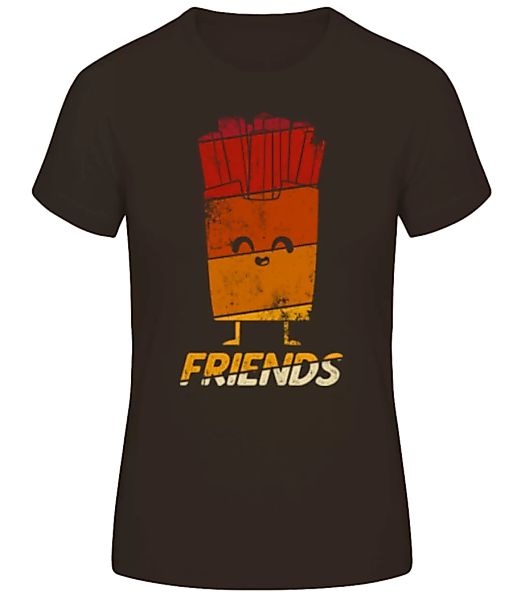 Best Friends Fries · Frauen Basic T-Shirt günstig online kaufen