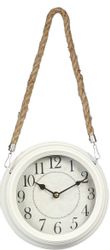 Ambiente Haus Wanduhr Wanduhr Rope 22cm günstig online kaufen
