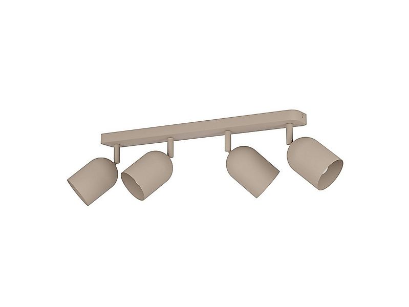 EGLO LED Deckenstrahler Eglo Leuchten 4er Spot Tilston sandfarben 58 x 21, günstig online kaufen