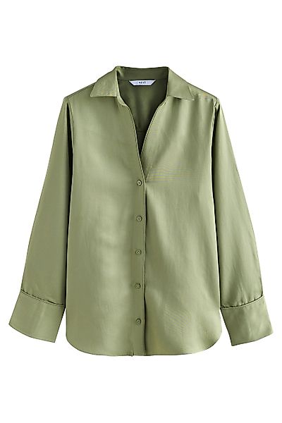 Next Langarmbluse Bluse mit offenem Ausschnitt günstig online kaufen