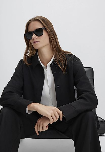 Mavi Langarmbluse "LONG SLEEVE WOVEN SHIRT" Jackenshirt günstig online kaufen