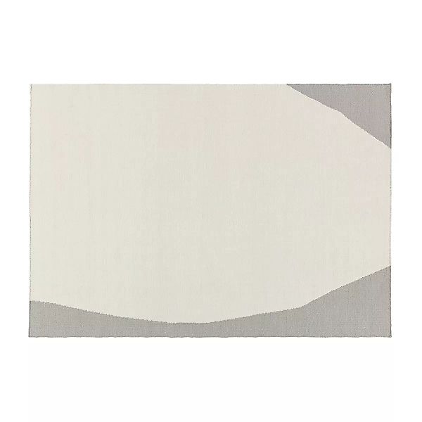 Flow Kelimteppich weiß-grau 170x240 cm günstig online kaufen