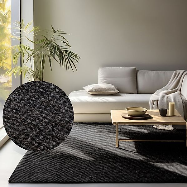HANSE Home Teppich »Jaipur Juteteppich, als Läufer und in Rund«, rechteckig günstig online kaufen