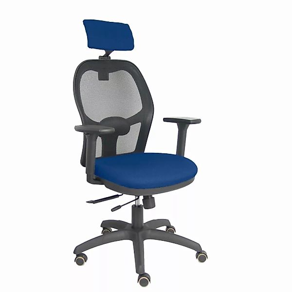 Bürostuhl Mit Kopfstütze P&c B3drpcr Marineblau günstig online kaufen