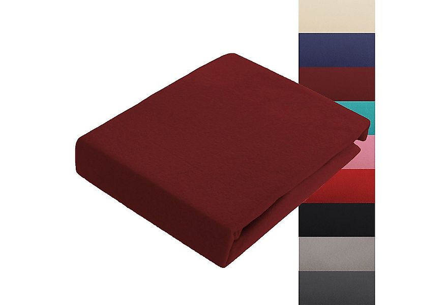 Buymax Spannbettlaken Thermo Fleece Winter Flausch Bettlaken Spannbetttuch, günstig online kaufen