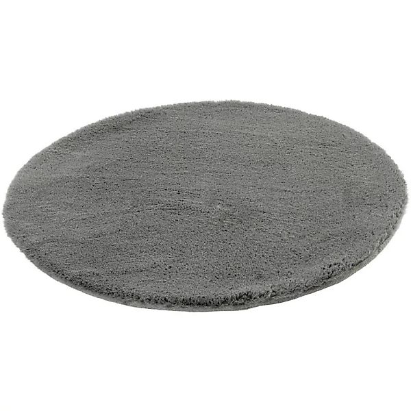 Teppich Softy grau D: ca. 80 cm günstig online kaufen