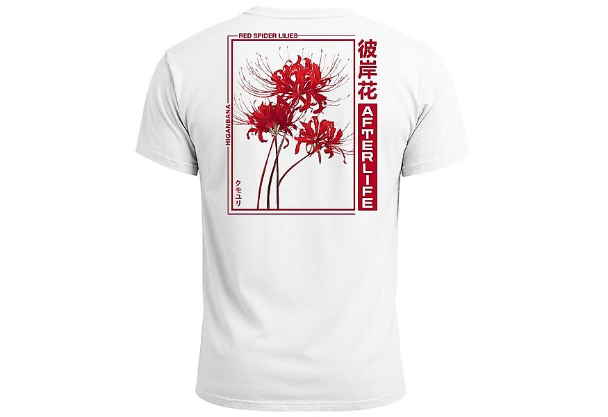 Neverless Print-Shirt Backprint TShirt Herren Japan Schriftzeichen Asien Ur günstig online kaufen