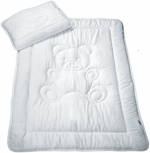 MESANA Kinderbettdecke + Kopfkissen Bär, 2-tlg, Füllung: silikonisierte Hoh günstig online kaufen