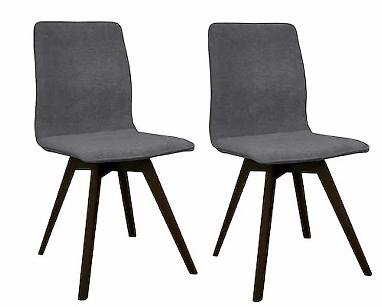 andas Esszimmerstuhl »Rania« (Set) 2 Stk. Microfaser Massivholzgestell, mit günstig online kaufen