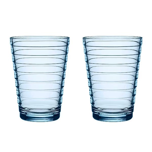 Aino Aalto Wasserglas 33cl im 2er Pack Aqua günstig online kaufen