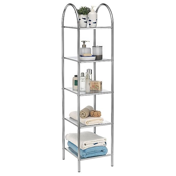 CARO-Möbel Standregal SECA, Badregal Handtuchregal Wandregal günstig online kaufen