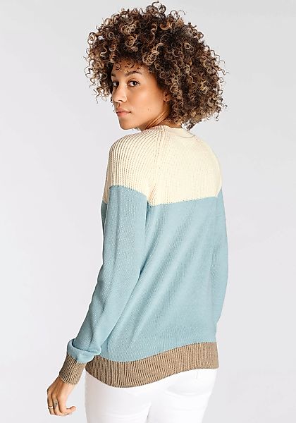 Boysens Strickpullover, in modischem Strick-Mix - NEUE KOLLEKTION günstig online kaufen