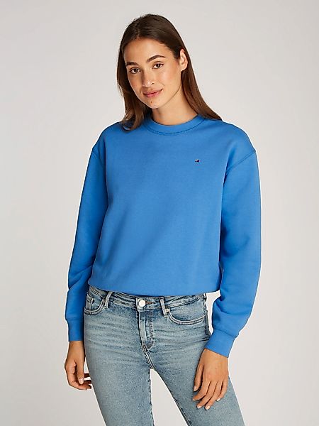 Tommy Hilfiger Sweatshirt "REG FLAG ON CHEST SWTSHRT" mit Logo-Stickerei günstig online kaufen