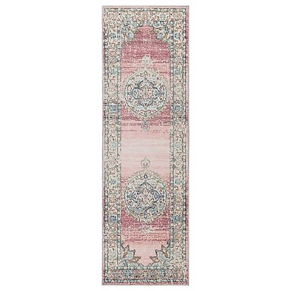 vidaXL Teppich Arbizu Indoor Und Outdoor Vintagedesign 80x250 Cm 1934904 günstig online kaufen