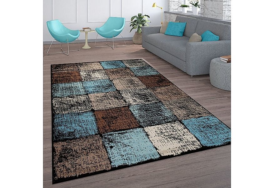 Paco Home Läufer Metro 155, rechteckig, Höhe: 12 mm, Teppich-Läufer, Kurzfl günstig online kaufen