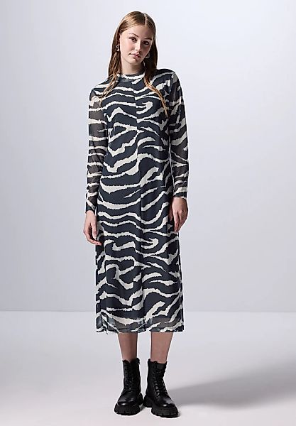 STREET ONE STUDIO Midikleid Ohne Taschen mit Rundhalsausschnitt günstig online kaufen