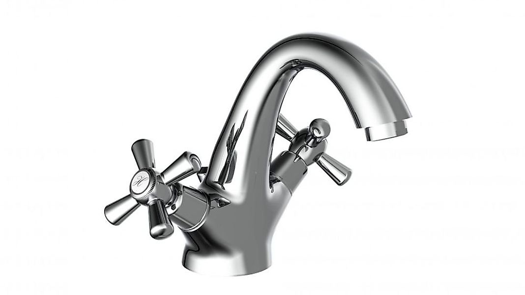 Eisl Waschtischarmatur NOSTALGIE II Zweigriff Waschbeckenarmatur, Wasserhah günstig online kaufen