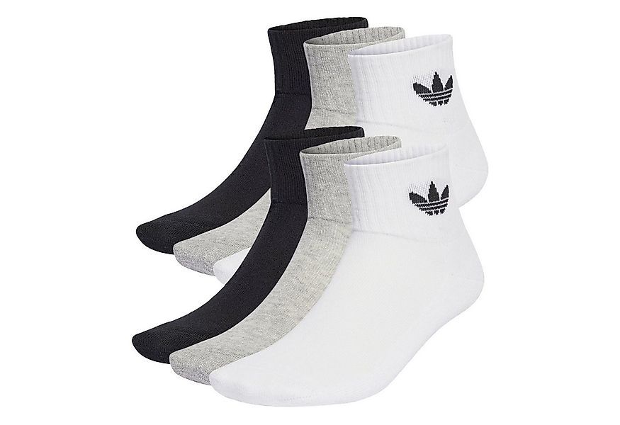 adidas Originals Füßlinge MID ANKLE SOCKEN, 6 PAAR (1-Paar) günstig online kaufen
