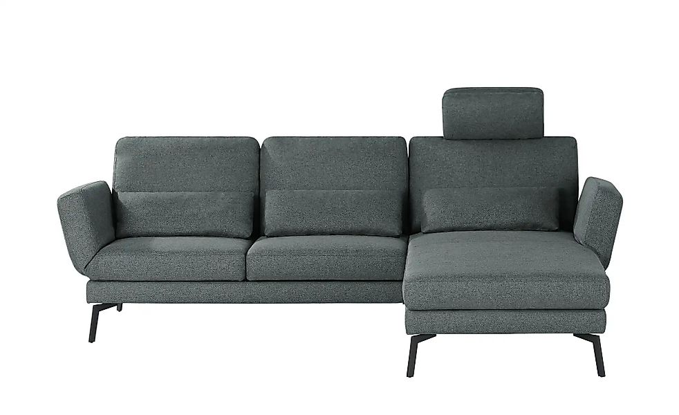 Ecksofa mit Funktion  Twister ¦ grau ¦ Maße (cm): B: 275 H: 93 T: 191.0 Pol günstig online kaufen