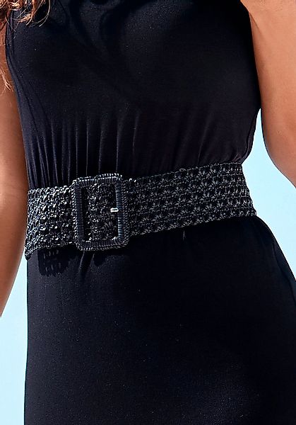 LASCANA Taillengürtel "Stretchgürtel", in Häkel Optik, Bauchgürtel, Shaping günstig online kaufen