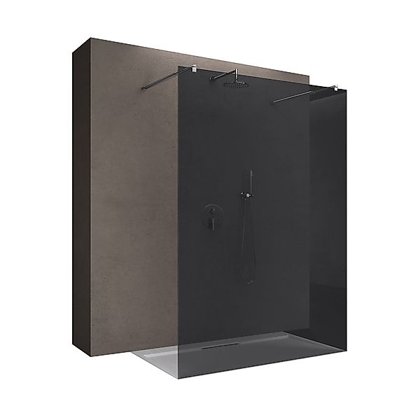 doporro Walk-in-Dusche Duschwand Duschtrennwand Walk-In Dusche günstig online kaufen
